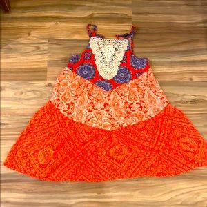 Art class dress red white and blue